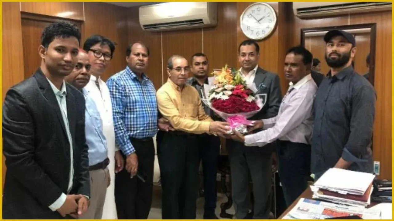তথ্য ও সম্প্রচার প্রতিমন্ত্রীর সাথে ওনাব প্রতিনিধি দলের সাক্ষাৎ