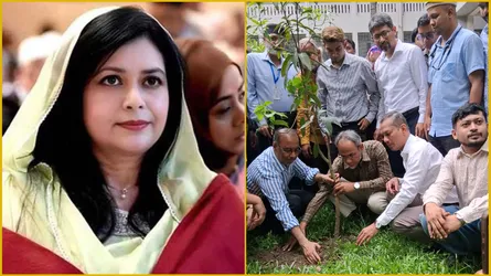জুবাইদা রহমানের জন্মদিনে ঢামেকে বৃক্ষরোপণ