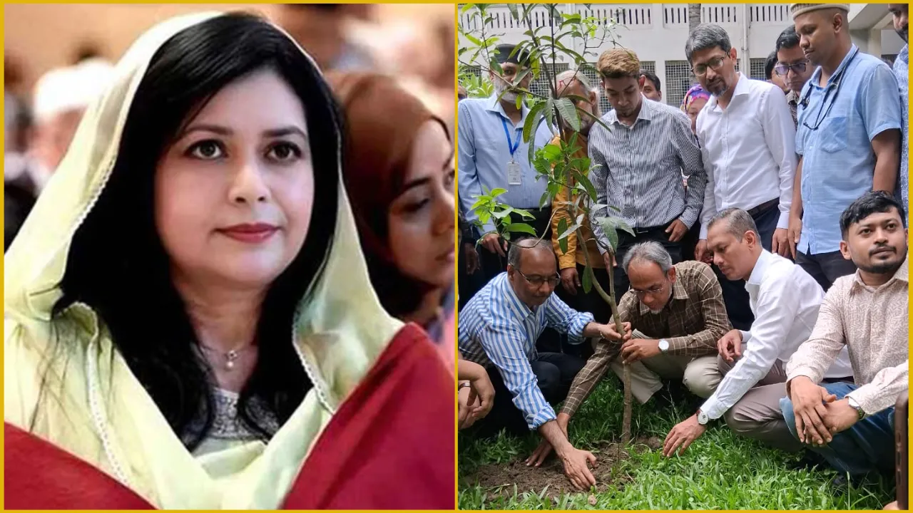জুবাইদা রহমানের জন্মদিনে ঢামেকে বৃক্ষরোপণ
