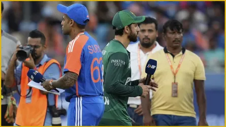 সীমান্তের বৈরীতা ক্রিকেট মাঠে, হাত মেলাননি সূর্য-সালমান
