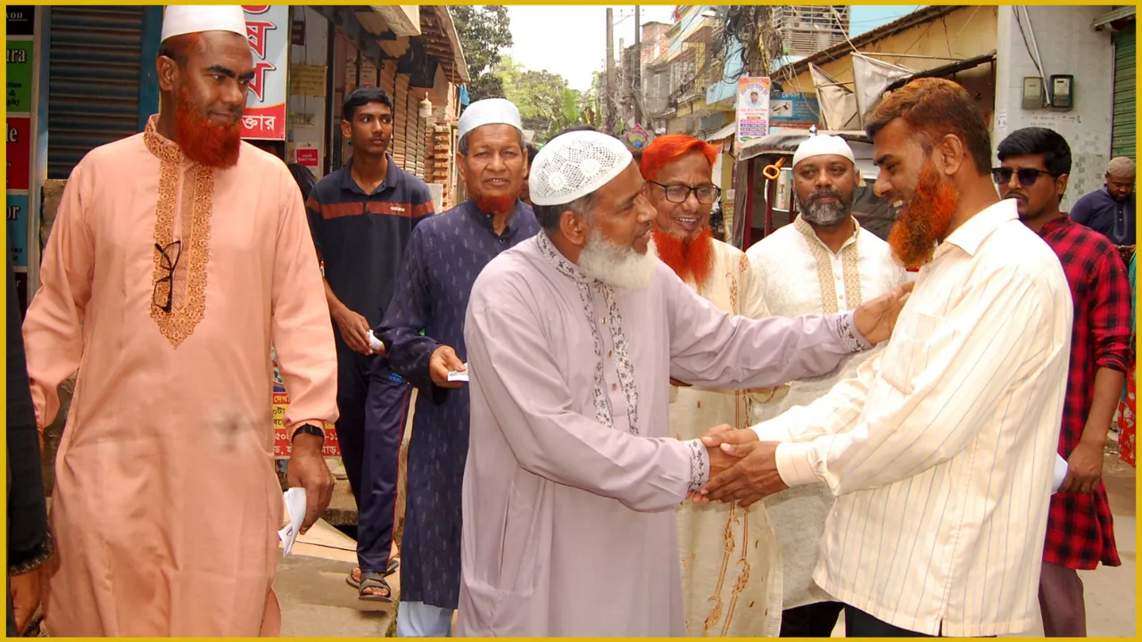 বগুড়া-৬ আসনের উপ-নির্বাচনে দিনভর দাঁড়িপাল্লার গণসংযোগ