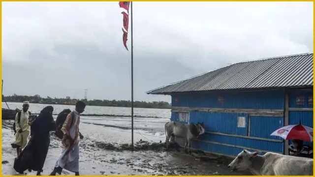 মঙ্গলবার সন্ধ্যার পর উপকূলে আঘাত হানতে পারে ঘূর্ণিঝড় ‘মোন্থা’
