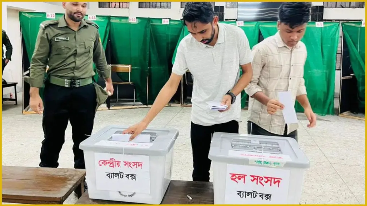 অবশেষে জাকসু নির্বাচনের ভোট গণনা শুরু