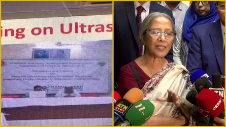 রংপুরে উপদেষ্টার উপস্থিতিতে প্রেজেনটেশনে মুজিব-হাসিনার ছবি, ক্ষোভ প্রকাশ