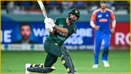দারুণ শুরুর পরও ভারতকে চ্যালেঞ্জিং লক্ষ্য দিতে ব্যর্থ পাকিস্তান