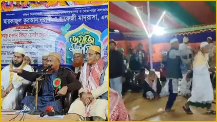 মাহফিলে ‘জামায়াতকে ভোট দেবেন না’ বলায় শ্রোতাদের প্যান্ডেল ত্যাগ