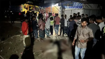 নগরকান্দায় গণপিটুনিতে ট্রাকচালক নিহত