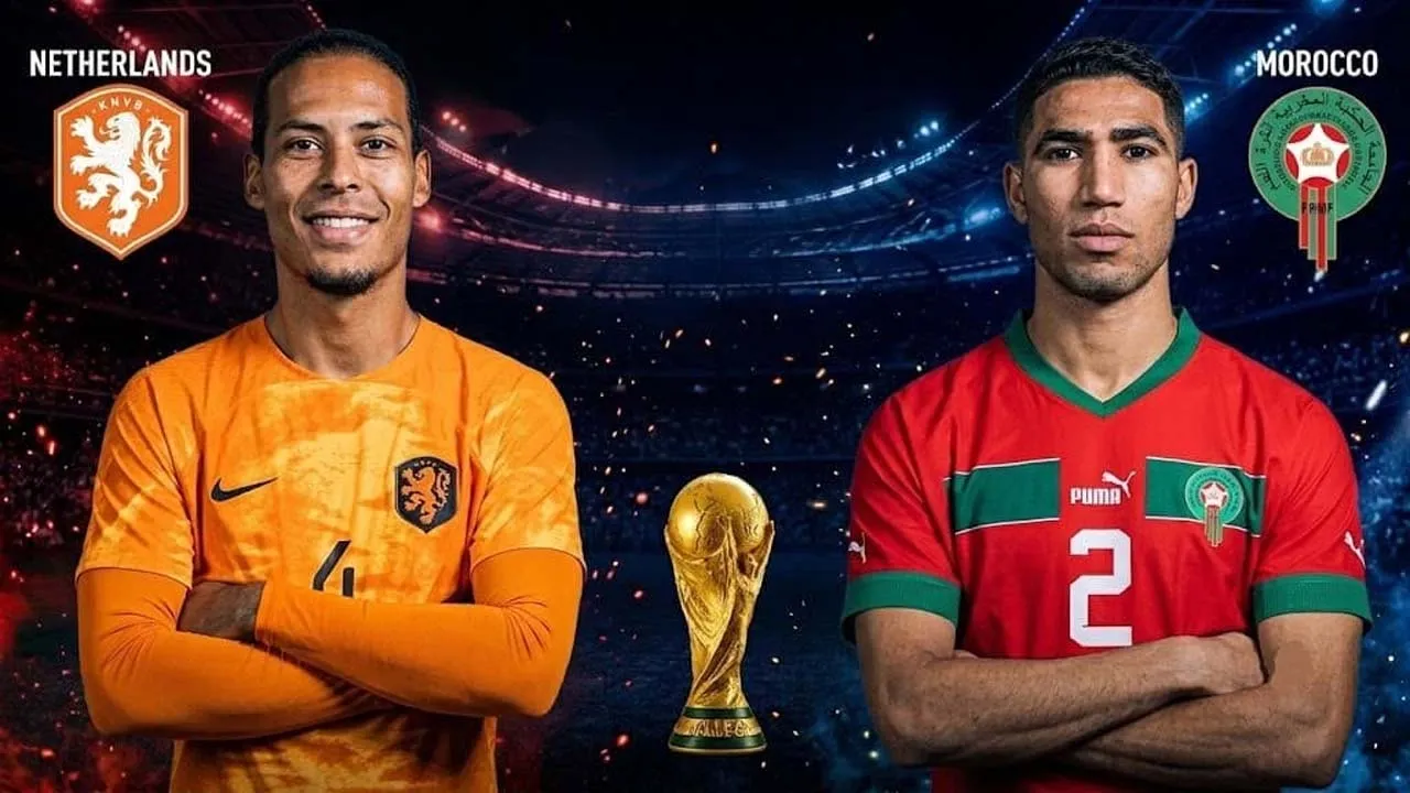 হাইভোল্টেজ ম্যাচে ভোরে মুখোমুখি হচ্ছে নেদারল্যান্ডস ও মরক্কো