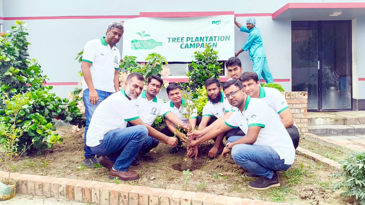 পরিবেশ দিবসে শিক্ষার্থীদের ‘নাকাচুয়া ট্রি’ উপহার দিলো নাবিল গ্রুপ
