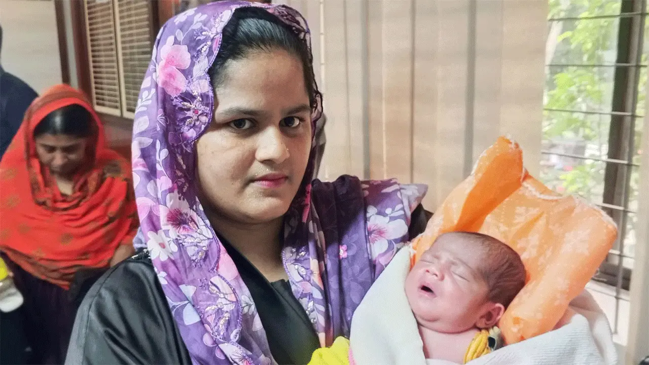 আদালতের নির্দেশে সেফ হোমে পাঠানো হচ্ছে আলোচিত নবজাতককে