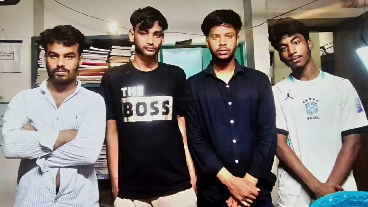 নগরকান্দায় কালী মন্দির থেকে চুরি হওয়া পিতলের দুটি মূর্তি উদ্ধার, আটক ৪