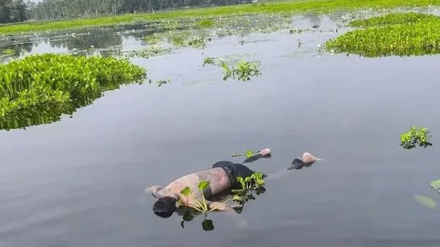 নাগেশ্বরীতে ডোবা থেকে অজ্ঞাতপরিচয় যুবকের লাশ উদ্ধার