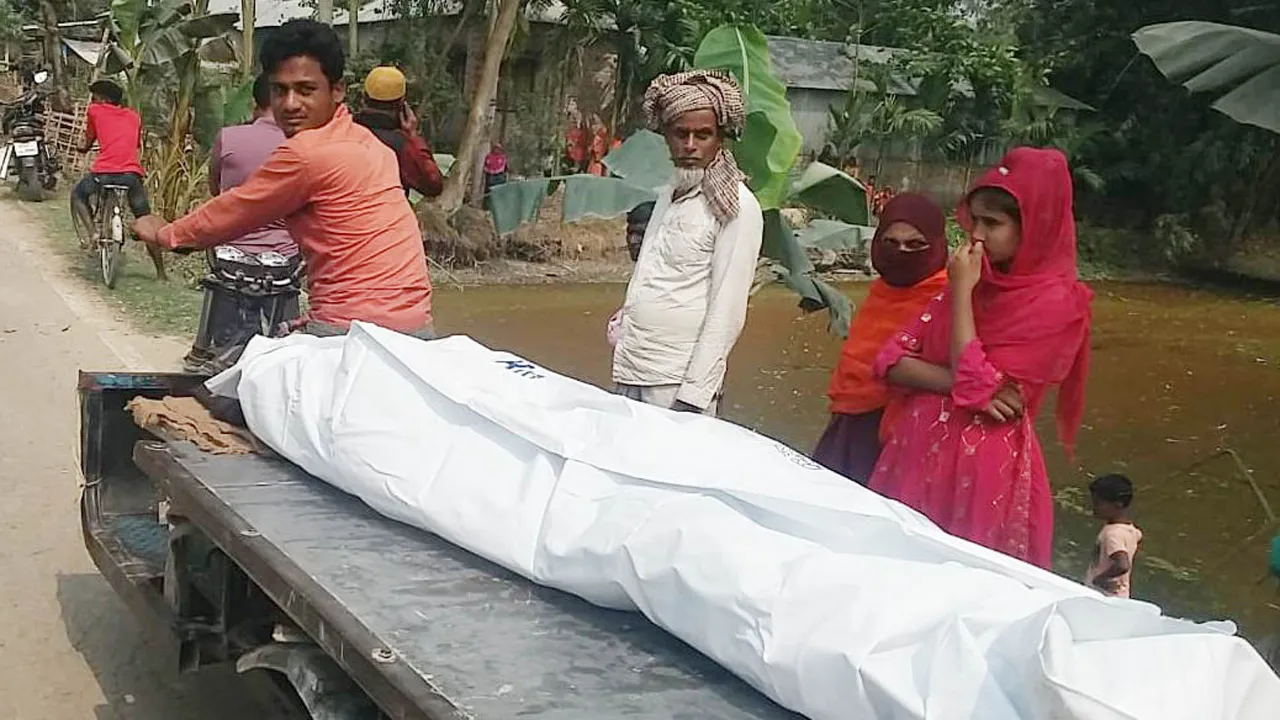 নাগেশ্বরীতে ধানক্ষেত থেকে যুবকের লাশ উদ্ধার