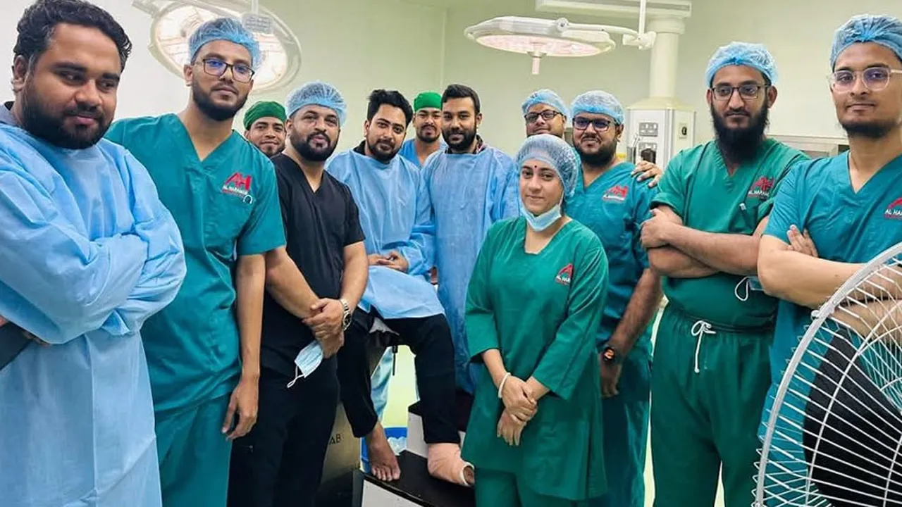 আল-হারামাইন হাসপাতালে অবস্থান নিয়ে জল্পনা-কল্পনা!