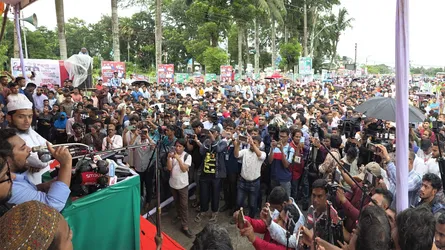 বাংলাদেশে মুজিববাদ একটি বিভাজন তৈরি করেছে : নাহিদ ইসলাম