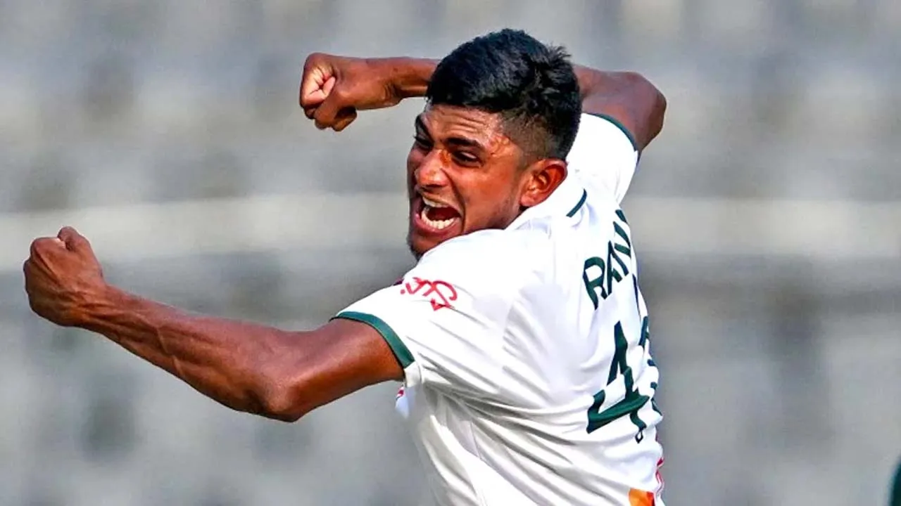 সাকিব মুশফিক মিরাজের পর আইসিসির সেরা ক্রিকেটার হলেন নাহিদ রানা