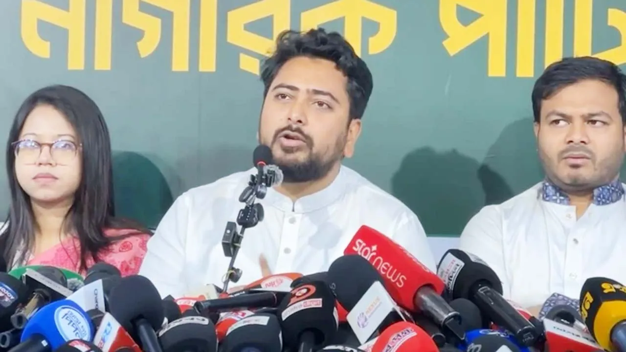 গণভোট বাতিল হলে এই নির্বাচনও প্রশ্নবিদ্ধ হবে : নাহিদ ইসলাম