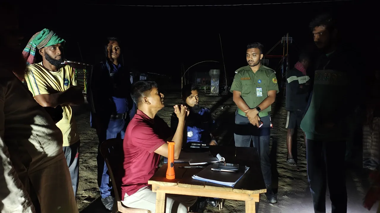 নলডাঙ্গায় অবৈধভাবে পুকুর খনন, প্রশাসনের অভিযানে আটক ২