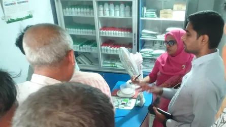 নলডাঙ্গায় অবৈধভাবে সার মজুদ ও বিক্রি, ১০ হাজার টাকা জরিমানা