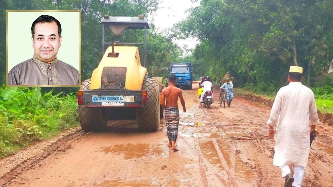 Nandail-road-renovation-begins-on-initiative-of-State-Minister-for-Information