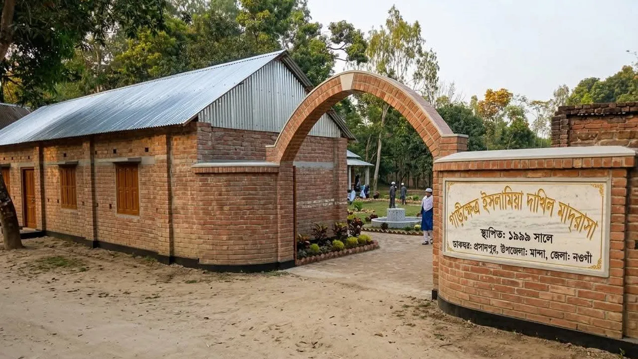 বন্ধের মুখে মান্দার ঐতিহ্যবাহী গাড়ীক্ষেত্র ইসলামিয়া দাখিল মাদরাসা