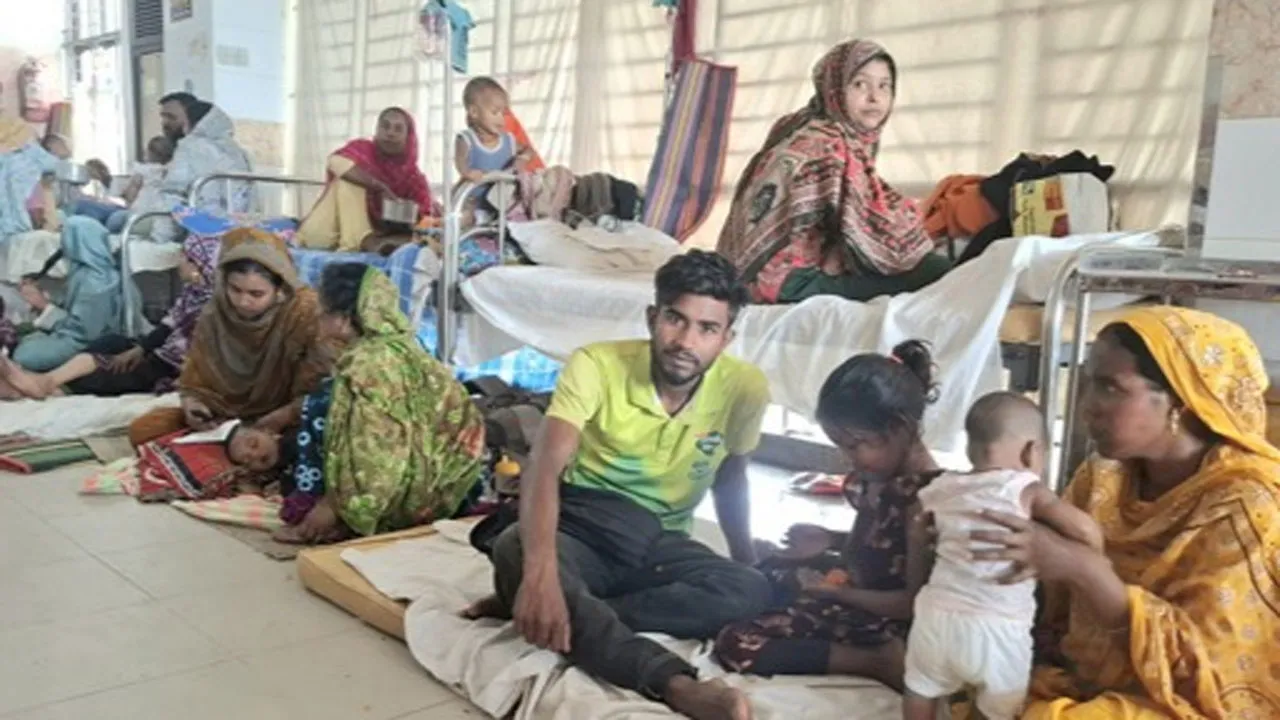 নওগাঁয় হাম-রুবেলার প্রাদুর্ভাব