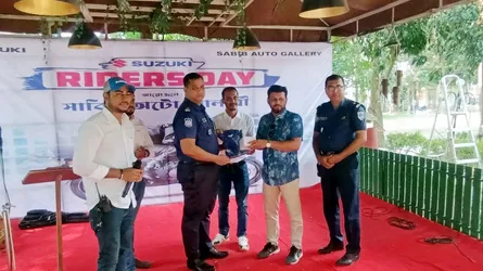 নড়াইলে সুজুকির উদ্যোগে ‘রাইডার্স ডে’ অনুষ্ঠিত