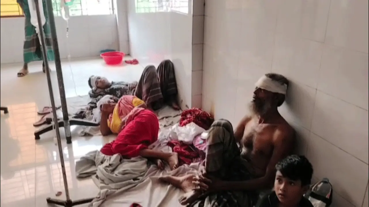 মাটিয়াডাঙ্গা গ্রামে ১ জনকে কুপিয়ে হত্যা, নারীসহ আহত ৬