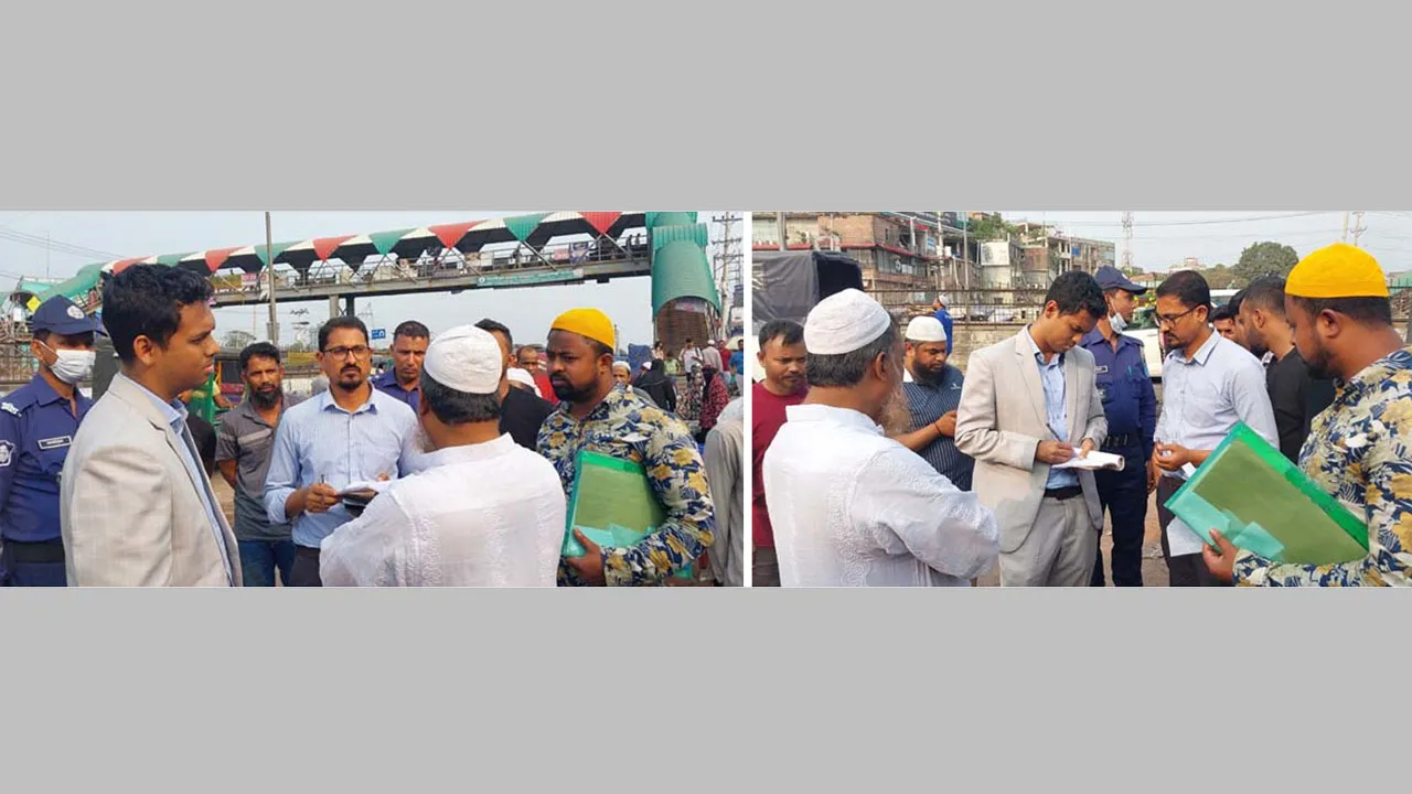 সোনারগাঁওয়ে ৪ ব্যবসায়ীকে জরিমানা