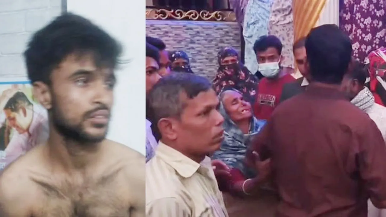 রুপগঞ্জে ছুরিকাঘাতে নারী নিহত, অভিযুক্তকে পুলিশের সামনে পিটিয়ে হত্যা
