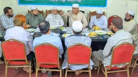 নারায়ণগঞ্জে বস্তুনিষ্ঠ সংবাদ নিয়ে সংগ্রামের মতবিনিময় সভা