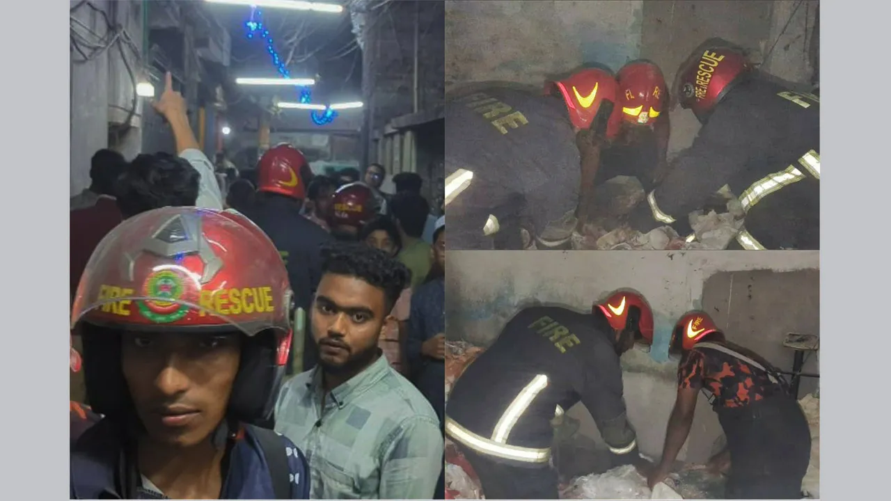 নারায়ণগঞ্জে গ্যাস পাইপলাইনের লিকেজ থেকে বিস্ফোরণ, দগ্ধ ৩