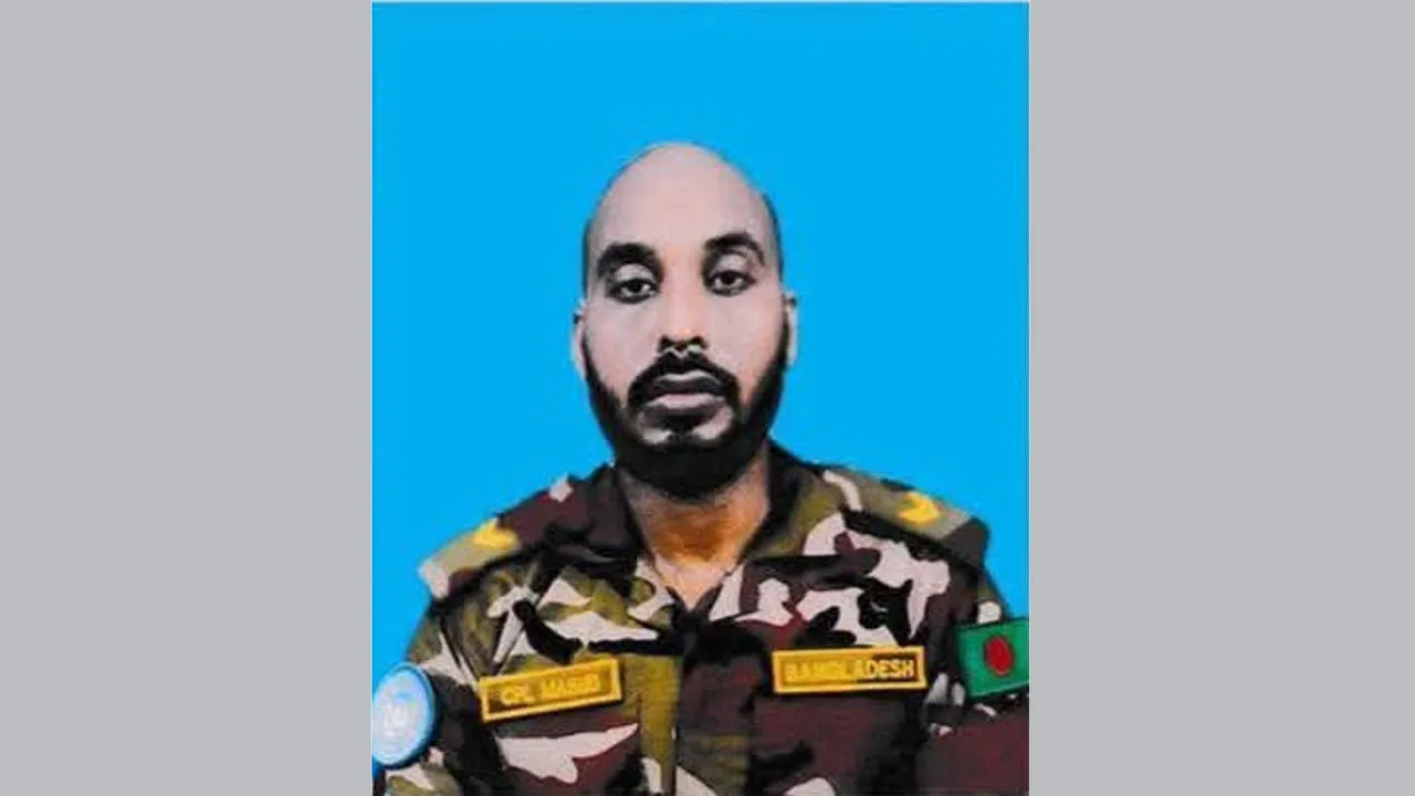 জাতিসঙ্ঘ শান্তিরক্ষা মিশনে নিহত লালপুরের মাসুদ রানার দাফন সম্পন্ন