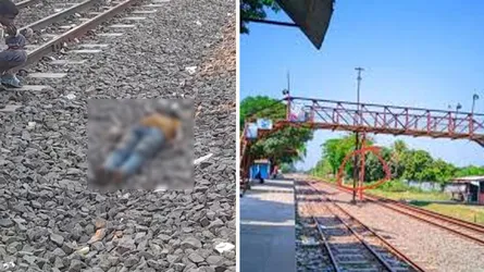 নলডাঙ্গায় রেলস্টেশনের ওভারব্রিজের পিলারের ধাক্কায় শিশুর মৃত্যু