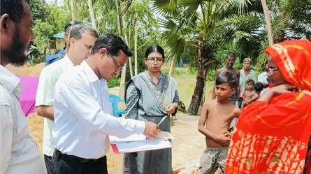 নাটোরে ফসলি জমিতে পুকুর খননের দায়ে লাখ টাকা জরিমানা