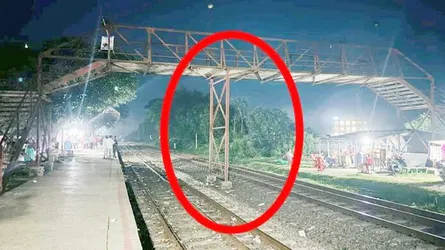 নলডাঙ্গায় রেল স্টেশনের ওভারব্রিজের সাথে ধাক্কায় ট্রেনযাত্রী নিহত