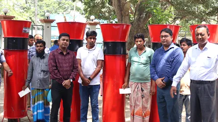 নাটোরে বিনামূল্যে বীজ, সার ও এয়ার ফ্লো মেশিন বিতরণ