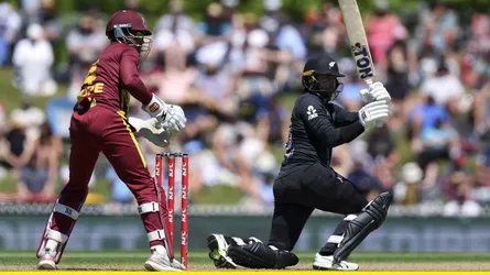 ওয়েস্ট ইন্ডিজের বিপক্ষে সিরিজে লিড নিলো নিউজিল্যান্ড