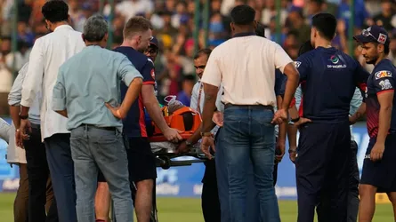 মাথায় আঘাত পেয়ে হাসপাতালে এনগিডি