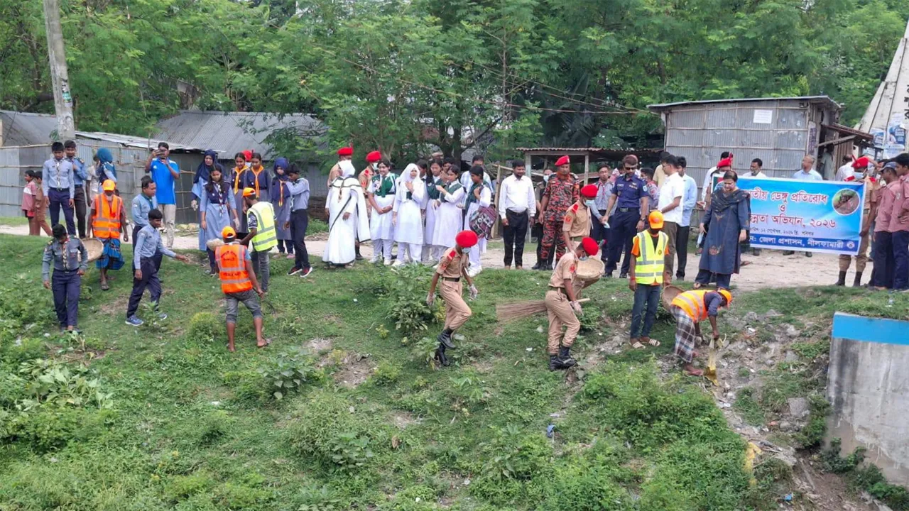 নীলফামারীতে ৩ মাসব্যাপী ডেঙ্গু প্রতিরোধ অভিযান শুরু