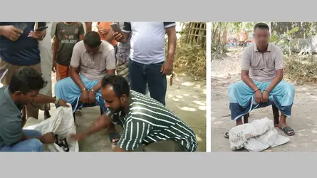সৈয়দপুরে ২৫ বোতল এসকেইফ সিরাপসহ আটক ১