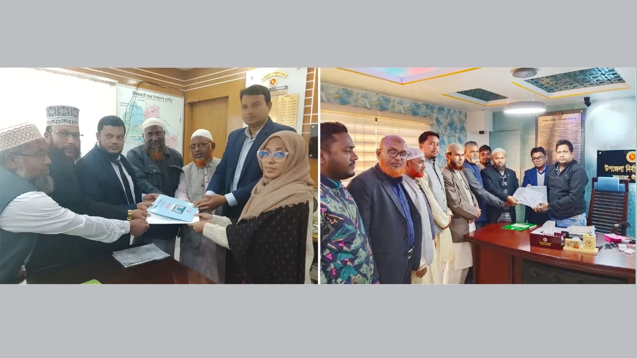 নীলফামারী-২ ও ৩ আসনে জামায়াত প্রার্থীর পক্ষে মনোনয়নপত্র উত্তোলন