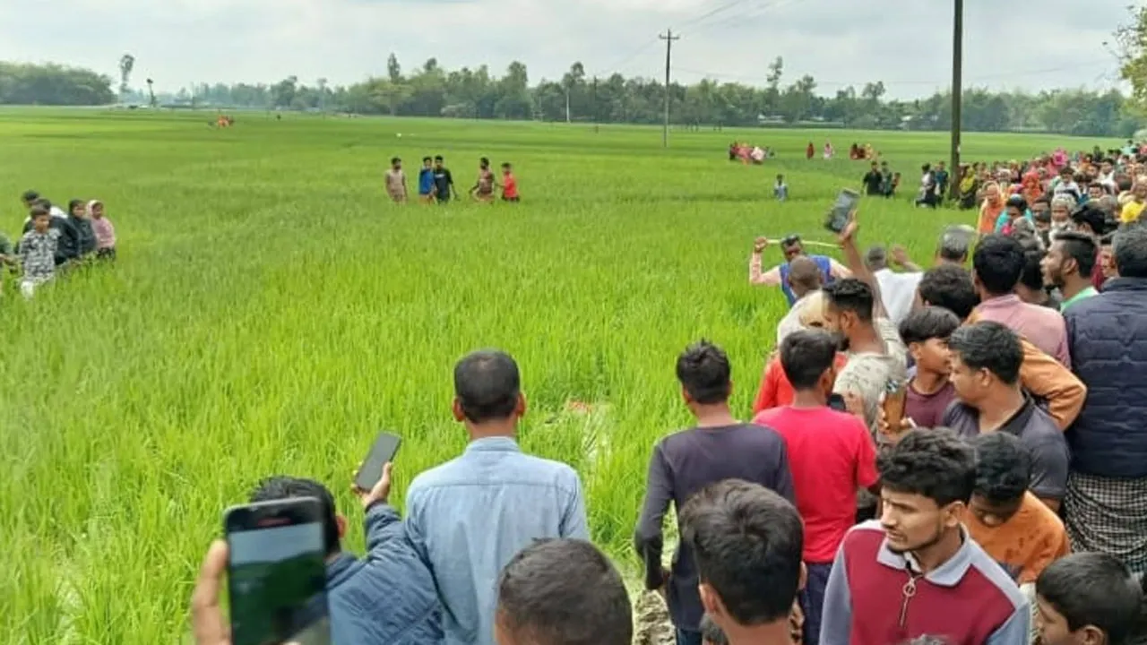 জলঢাকায় ধানক্ষেত থেকে কিশোরের লাশ উদ্ধার
