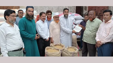 নীলফামারীতে বোরো ধান সংগ্রহ কার্যক্রম উদ্বোধন