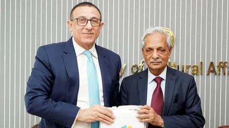 সংস্কৃতিমন্ত্রীর সাথে প্যালেস্টাইনের রাষ্ট্রদূতের সৌজন্য সাক্ষাৎ