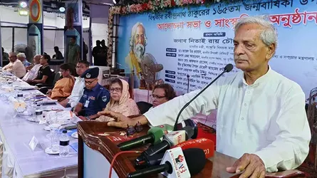 রবীন্দ্রনাথ ছিলেন মানবতাবাদী-কৃষক দরদি : সংস্কৃতিমন্ত্রী