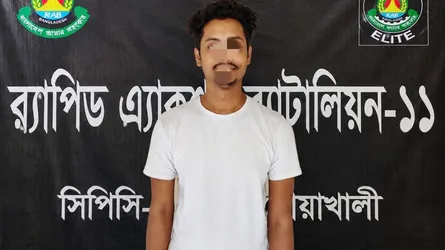 নোয়াখালীতে আলোচিত শিবলু হত্যা মামলার পলাতক আসামি গ্রেফতার