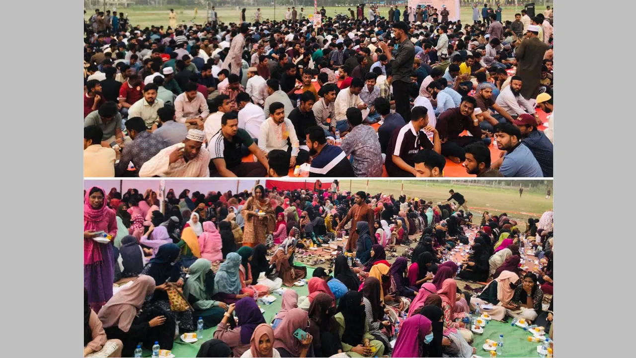 ২ হাজার শিক্ষার্থী নিয়ে নোবিপ্রবি ছাত্রশিবিরের ইফতার আয়োজন