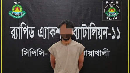 নোয়াখালীতে হত্যা মামলার আসামি রংপুর থেকে গ্রেফতার