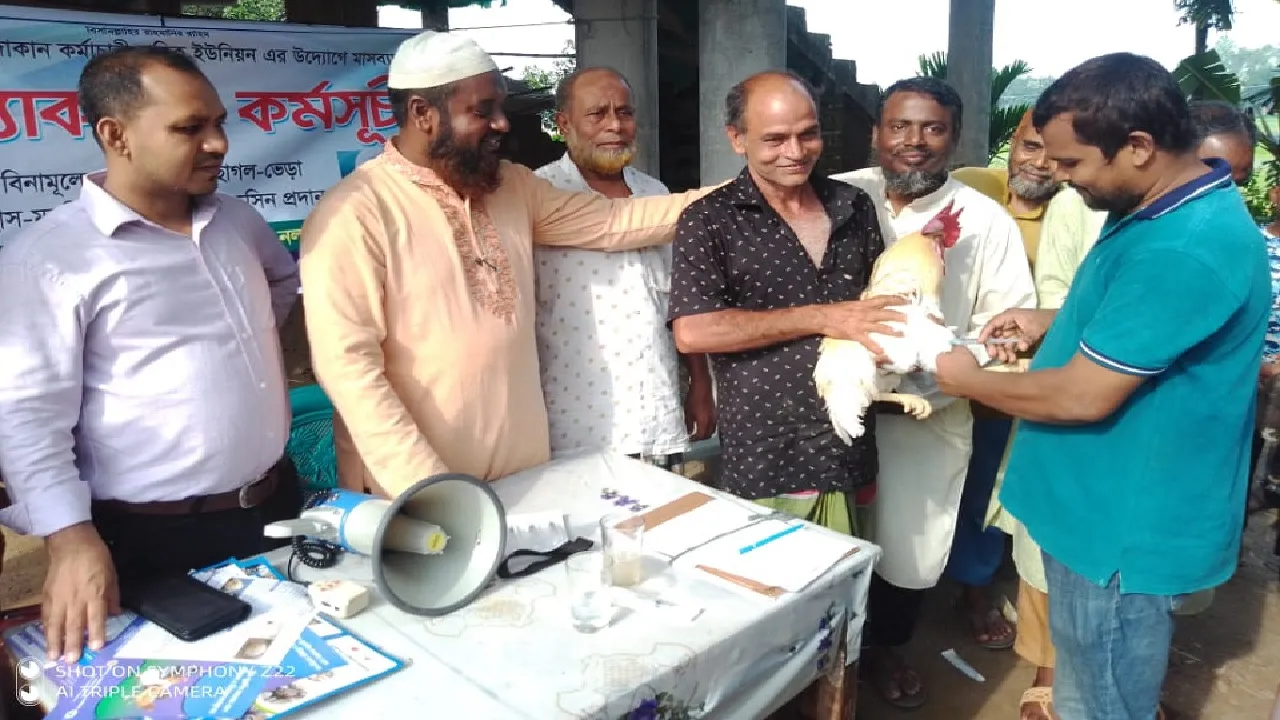 নলডাঙ্গায় মাসব্যাপী ফ্রি ভ্যাকসিন কর্মসূচির উদ্বোধন